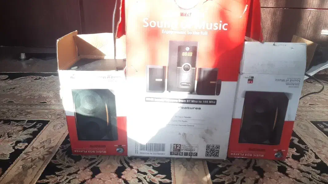 اسپیکر مشخصات تو عکس بعد هست|سیستم صوتی خانگی|فردیس, قریشی|دیوار