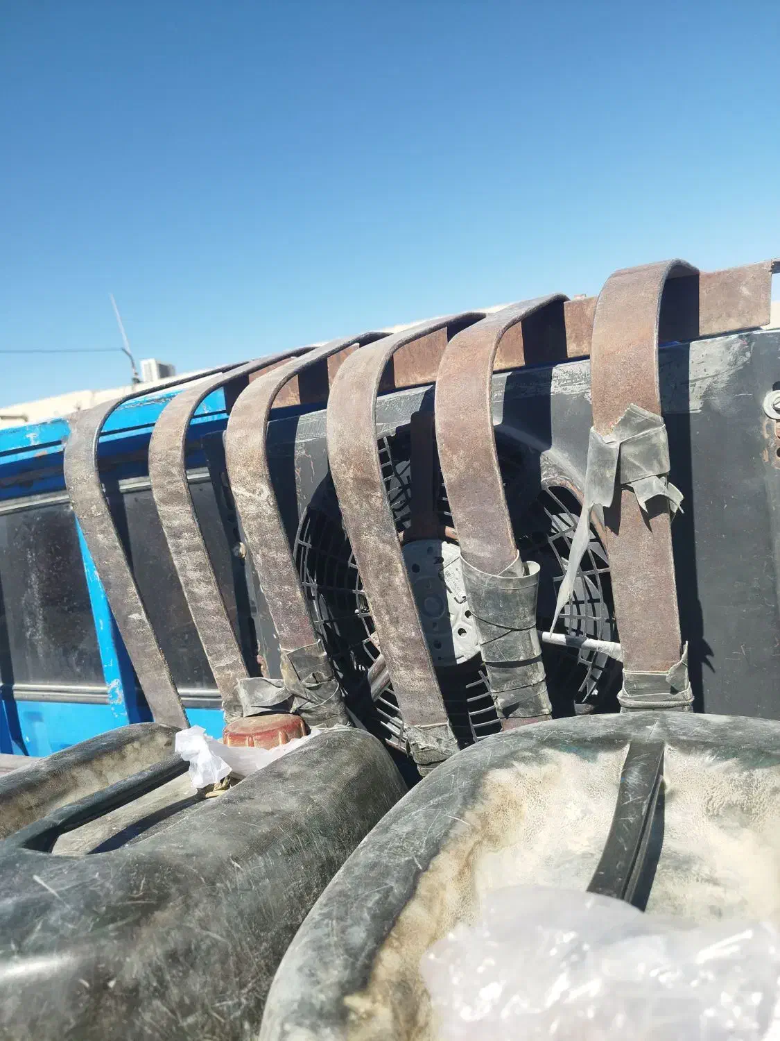 کولرنیسان|قطعات یدکی و لوازم جانبی|بم پشت, |دیوار