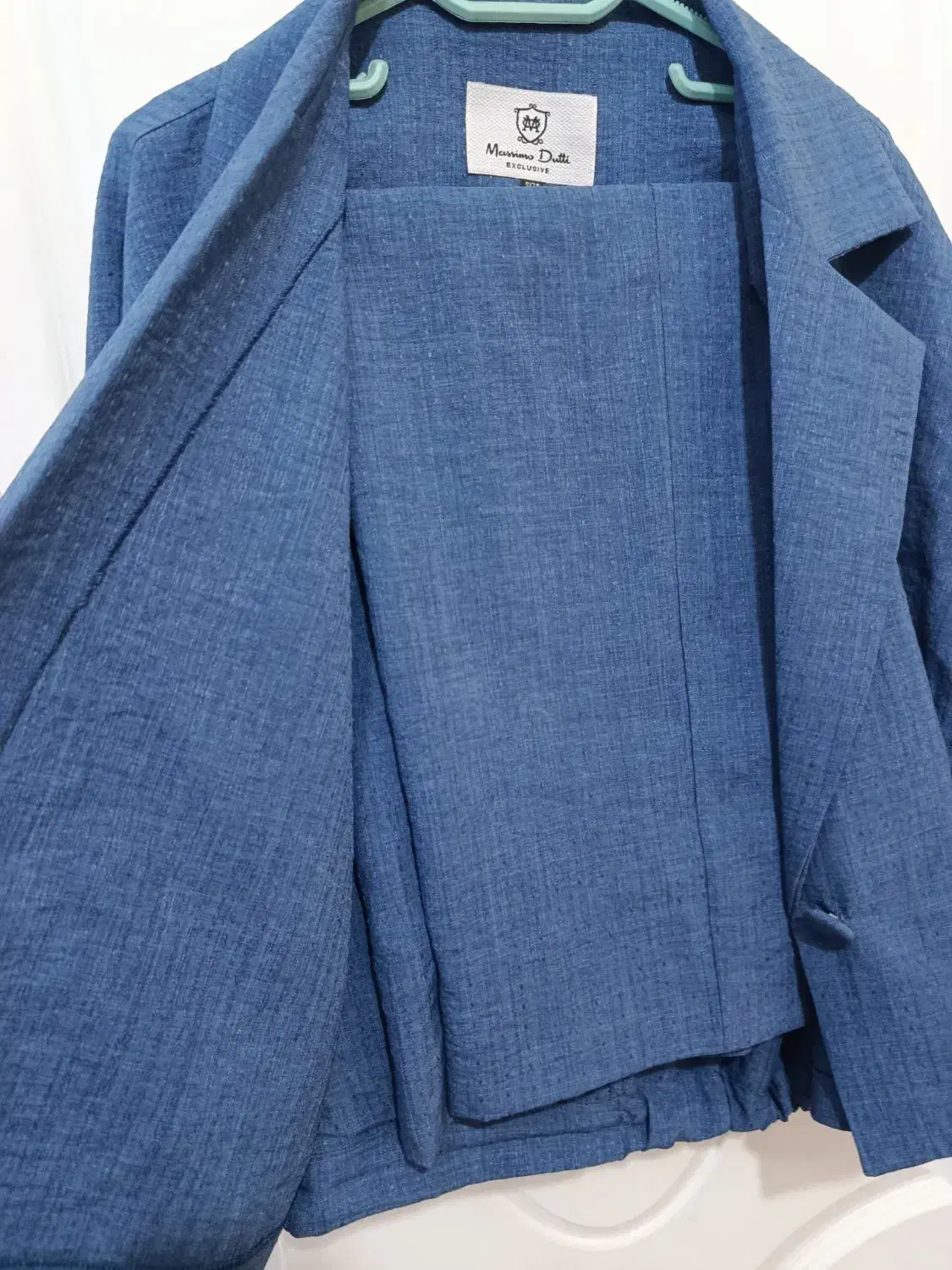 کت و شلوار سرمه ای تنخور زیبا فری سایز هستن|لباس|ایلام, |دیوار