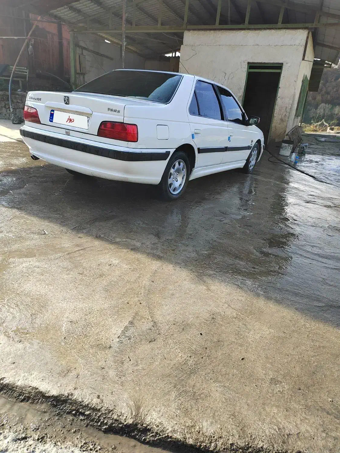 پژو پارس دوگانه کارخونه معاوضه با نیسان|خودرو سواری و وانت|قائم‌شهر, |دیوار