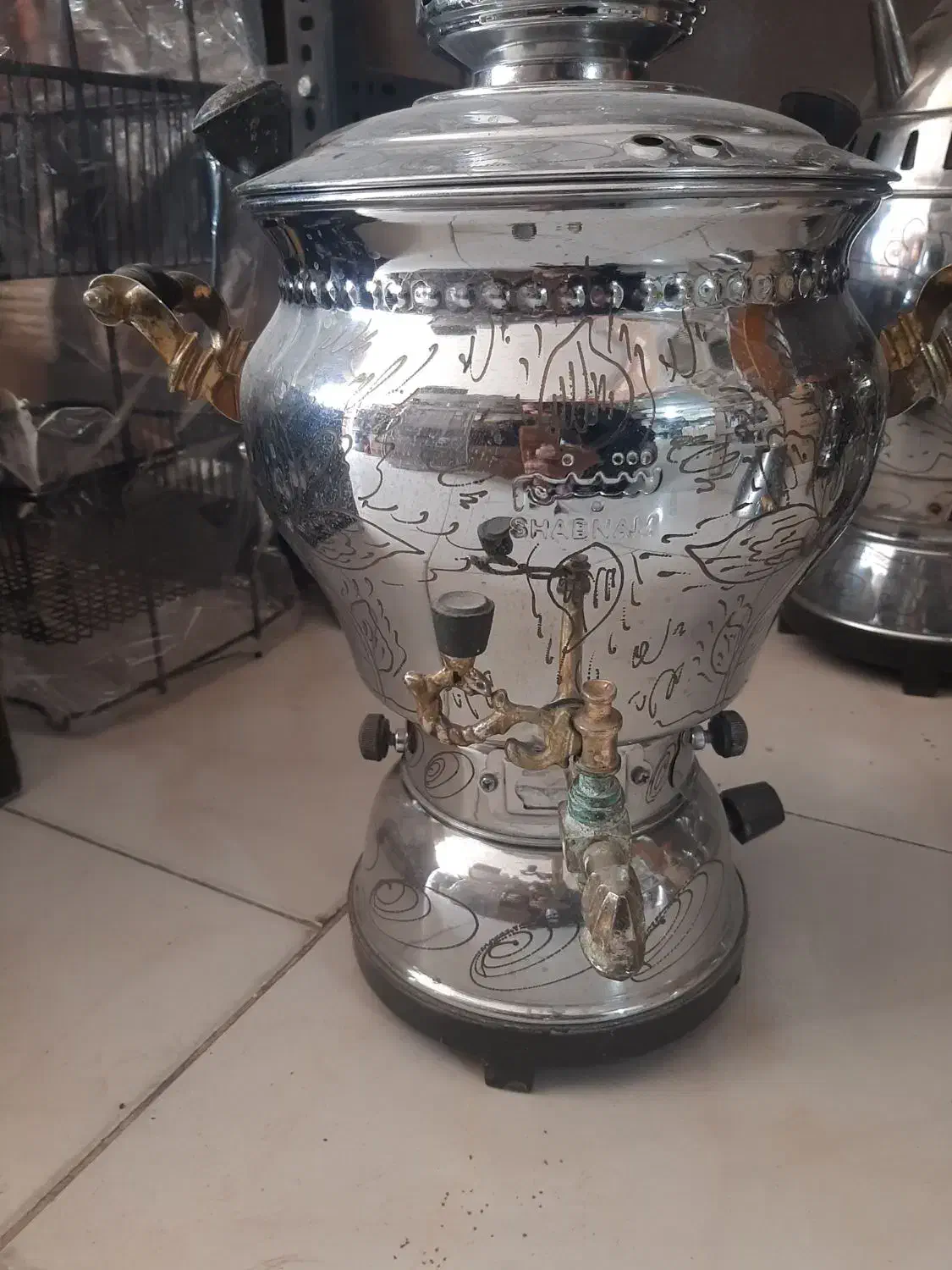 ۲ عدد سماور گازی نو برای جهیزینه،|سماور، چای‌ساز، قهوه‌ساز|کرج, شهرک سهرابیه|دیوار