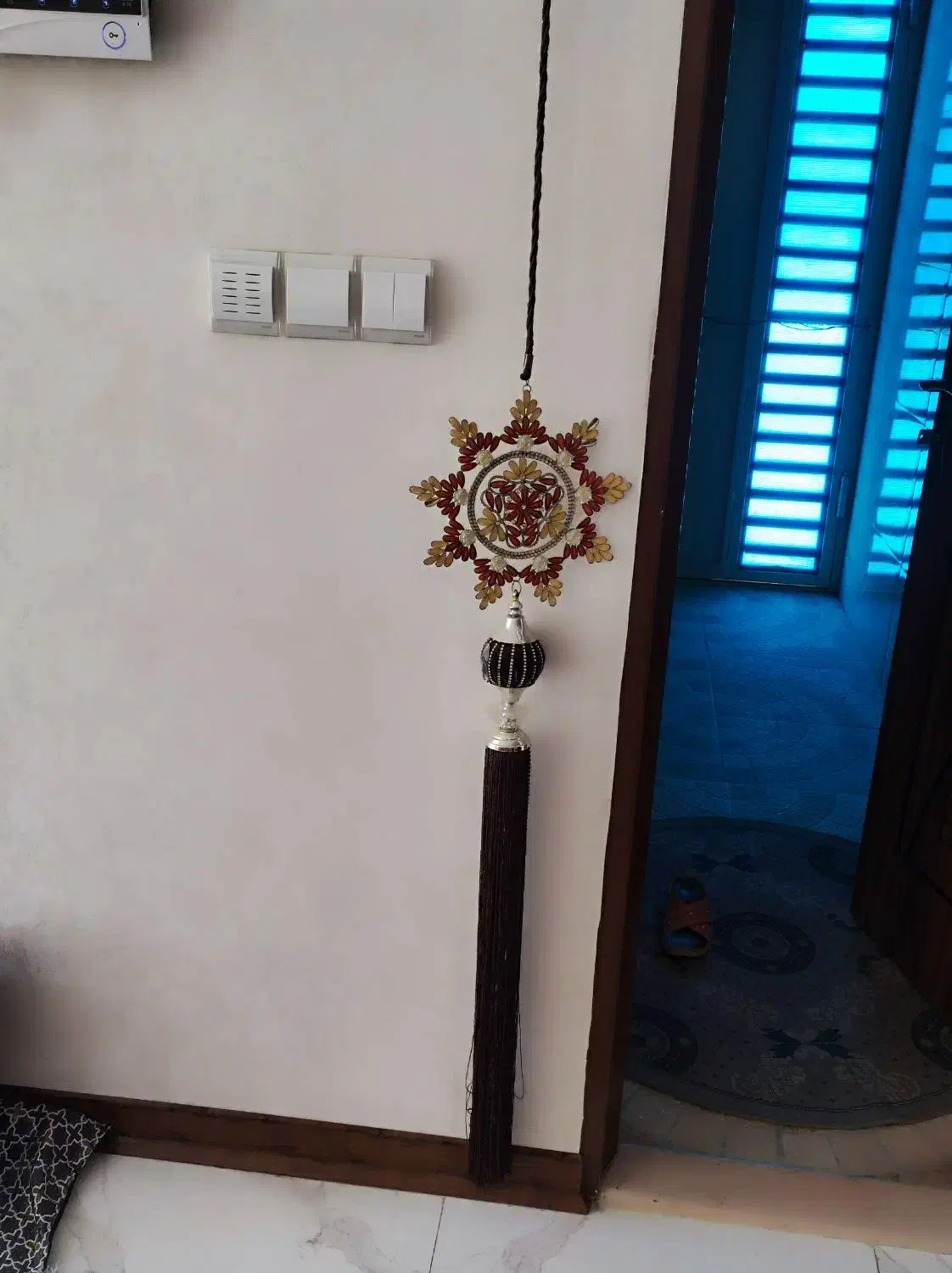 آویزیا گل پرده برای وسط پرده|پرده، رانر، رومیزی|فولادشهر, B2|دیوار