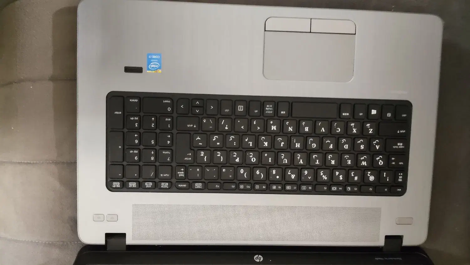 لپ تاپ اچ پی corei7 بسیار تمیز|رایانه همراه|مشهد, سناباد|دیوار