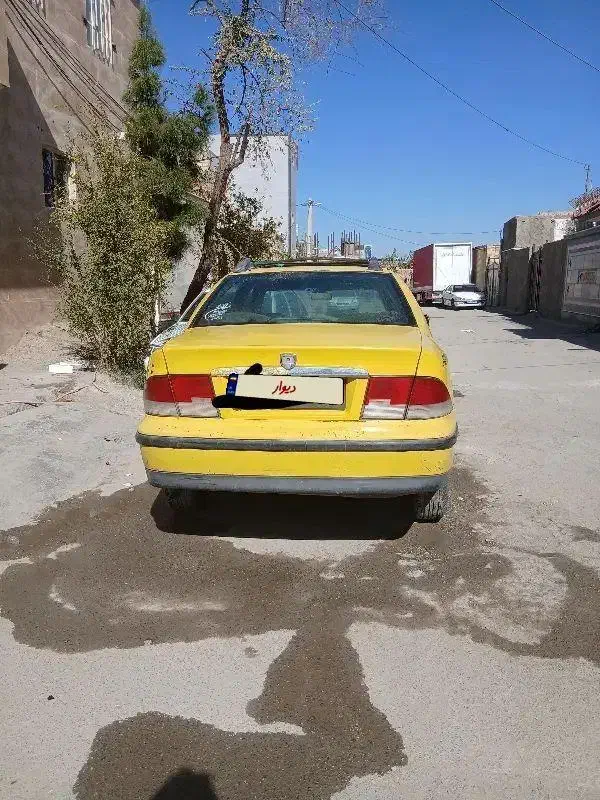 سمند تاکسی|خودرو سواری و وانت|زاهدان, |دیوار