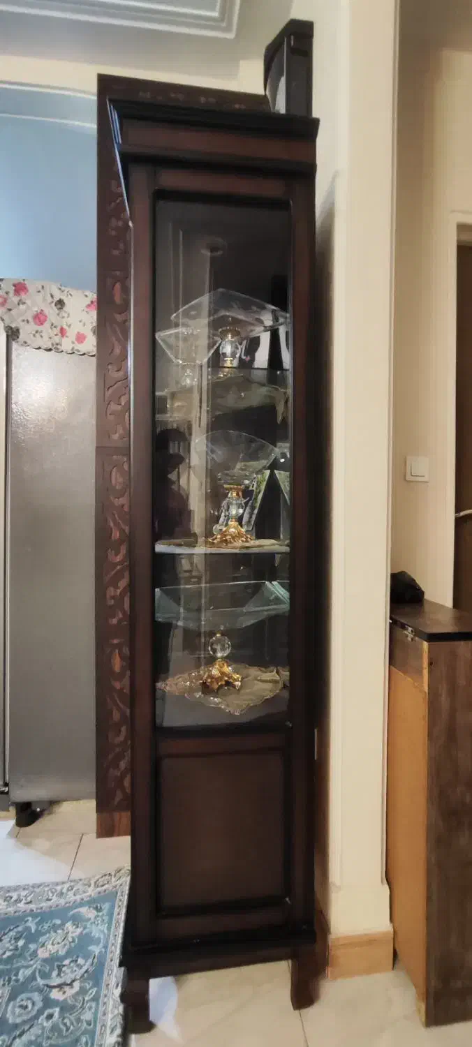 بوفه چوبی|بوفه، ویترین، کنسول|تهران, بلورسازی|دیوار