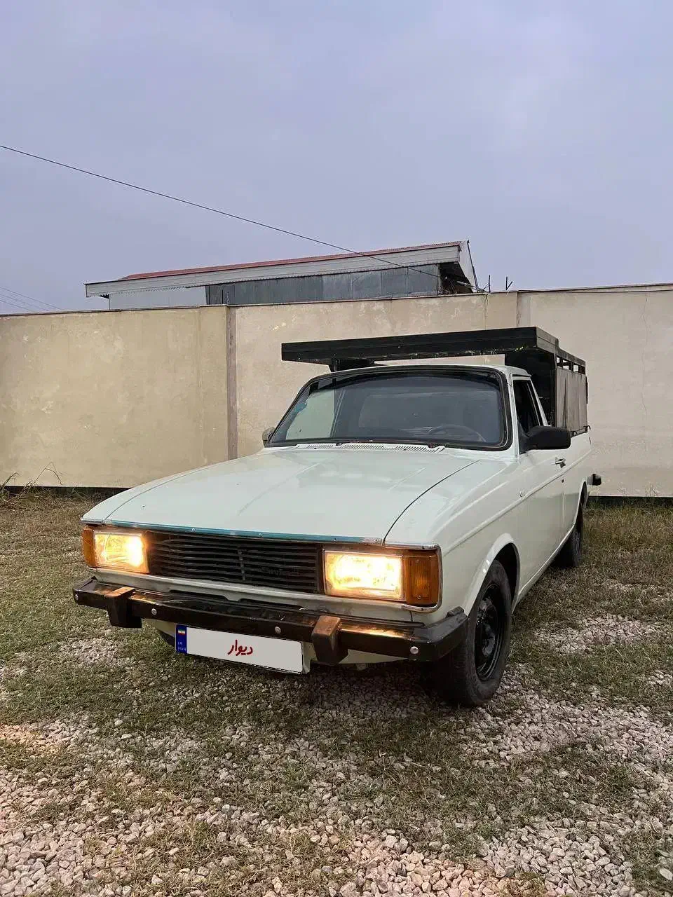 پیکان وانت مدل 87 دوگانه شاسی سالم بدون پوسیدگی|خودرو سواری و وانت|تالش, هشتپر|دیوار