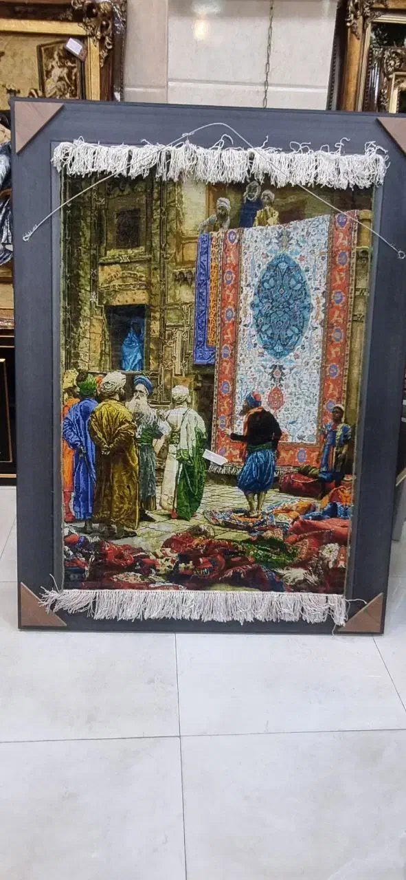 تابلو فرش دستباف اصیل ایرانی|تابلو فرش|تهران, پاسداران|دیوار