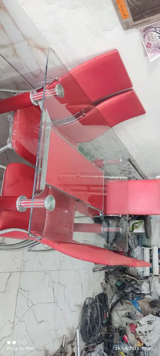 میز نهارخوری ۶ نفره فروشی|میز و صندلی غذاخوری|تایباد, |دیوار