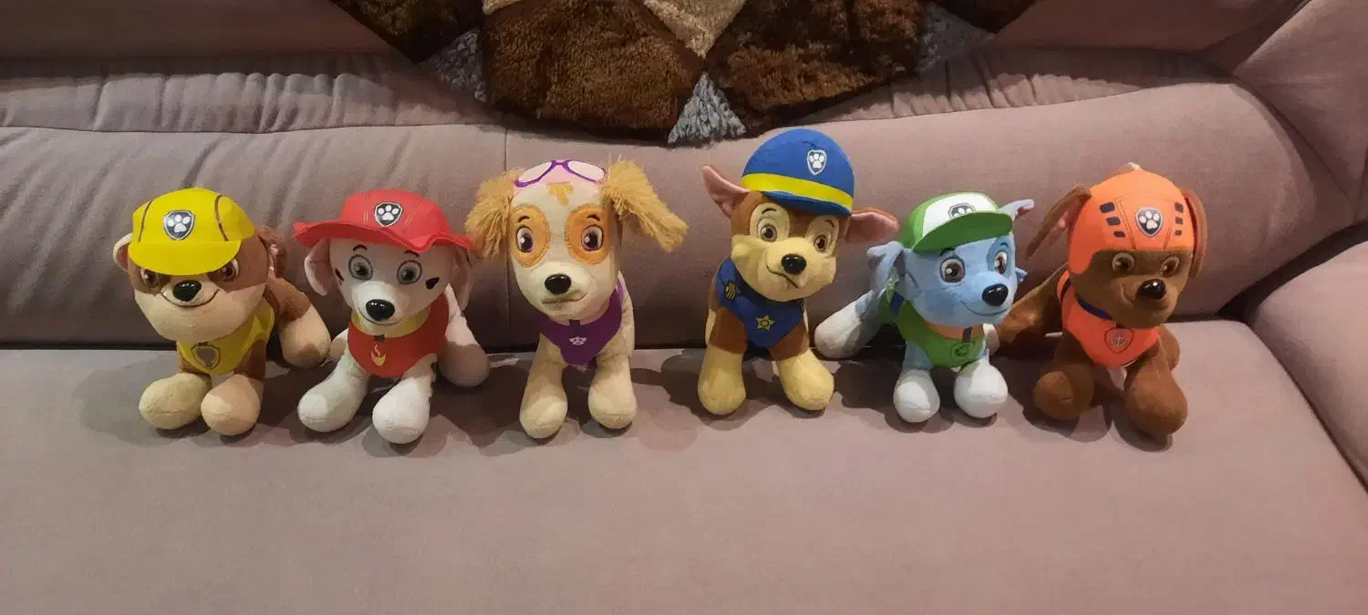 عروسک های سگ نگهبان ۶ عدد کامل|اسباب‌بازی بچه|ساری, |دیوار