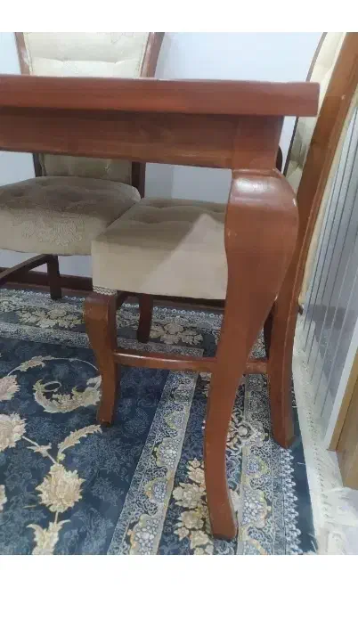 میز ناهارخوری با کیفیت چوب مرغوب بازار|میز و صندلی غذاخوری|فشاپویه, |دیوار