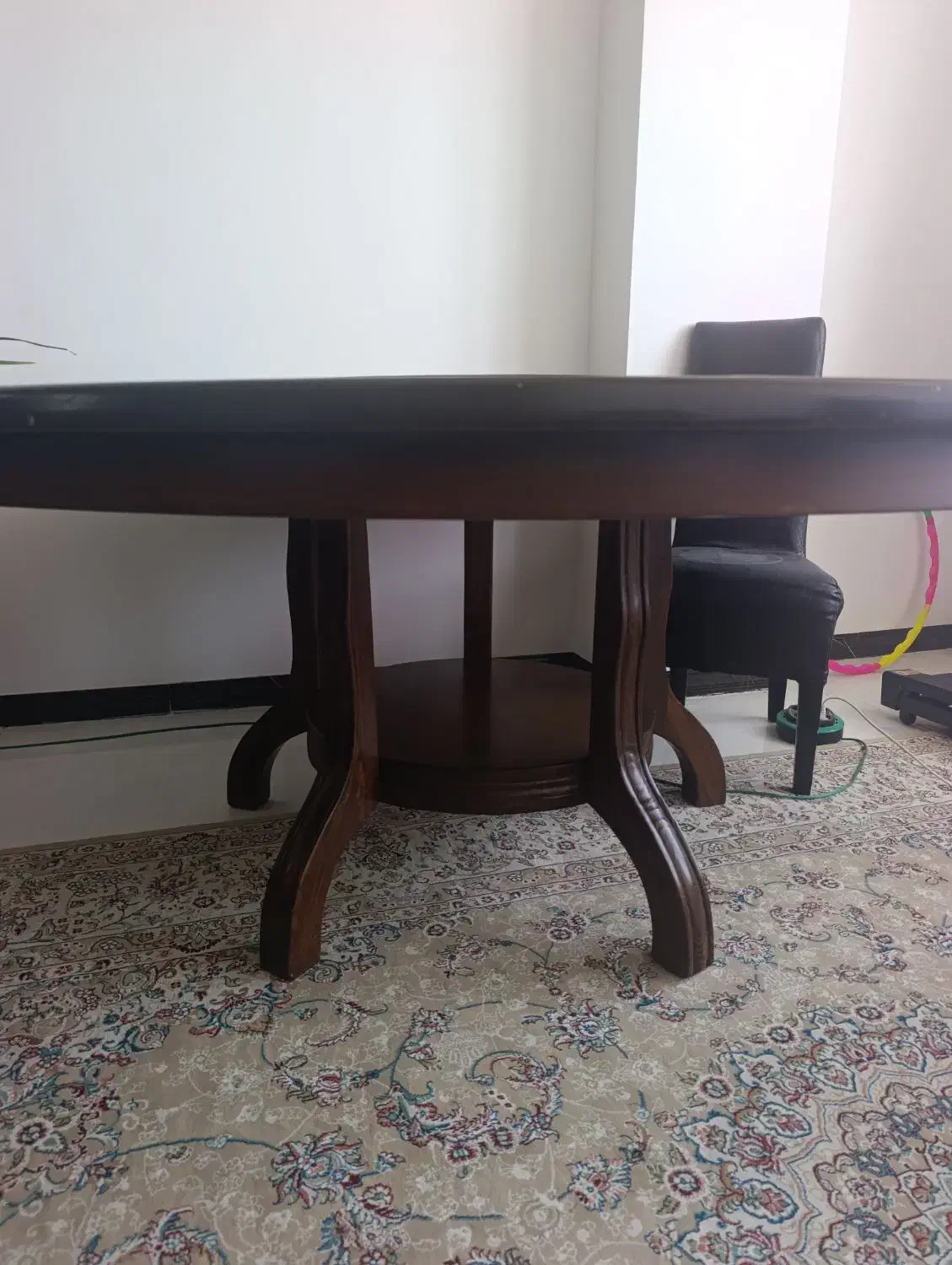 میز ناهارخوری ۸نفره گرد|میز و صندلی غذاخوری|یزد, |دیوار