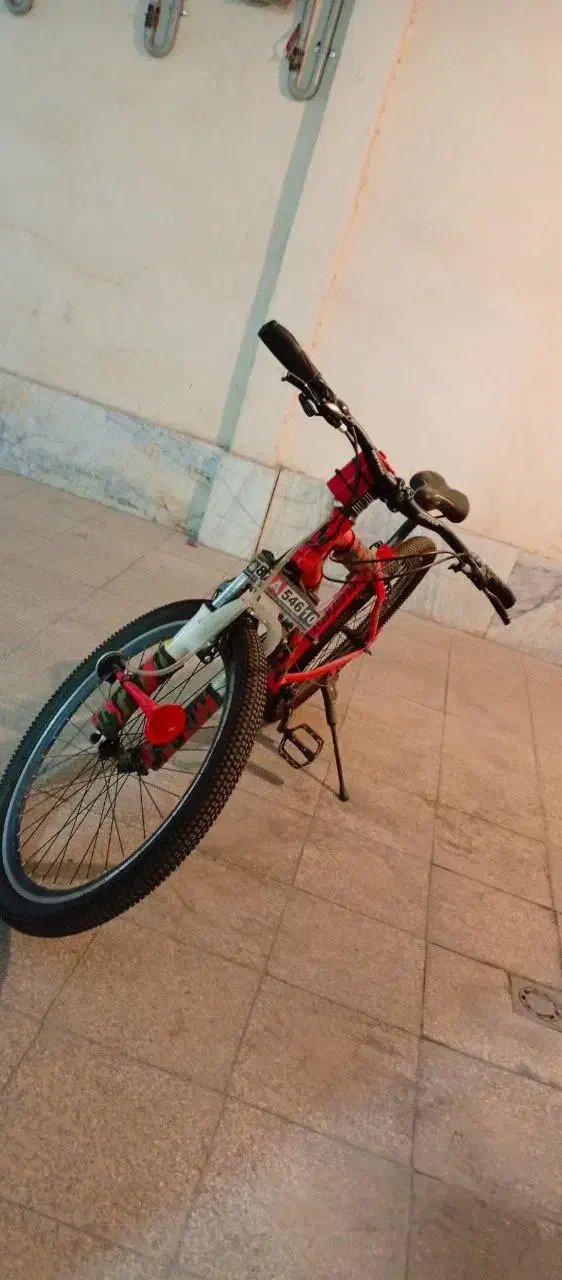 دوچرخه ۲۶ . دوچرخه نو. باربند دوچرخه|دوچرخه، اسکیت، اسکوتر|قدس, شهر‌قدس|دیوار