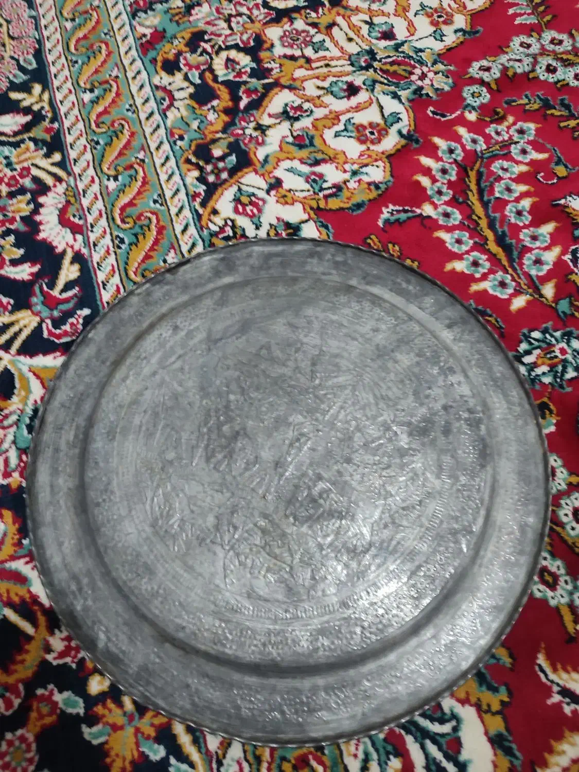 سینی قدیمی|کلکسیون اشیاء عتیقه|رباطکریم, الارد|دیوار