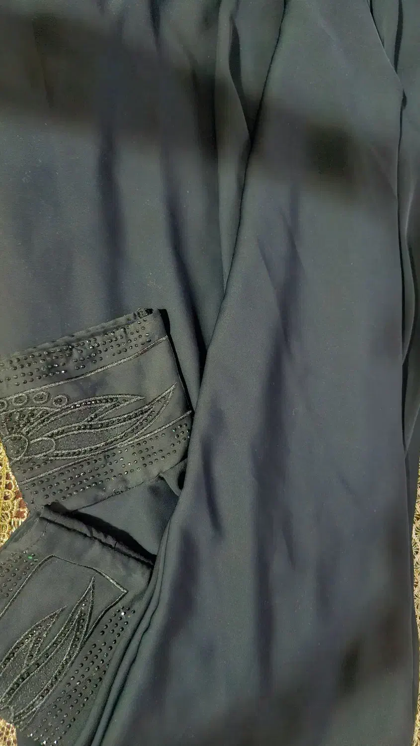 چادر ملی با رنگ مشکی و آستین طرح دار|لباس|شیراز, عفیف‌آباد|دیوار