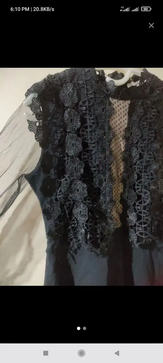 پیراهن کوتاه مجلسی سایز۳۸|لباس|شاهین‌شهر, خانه کارگر|دیوار