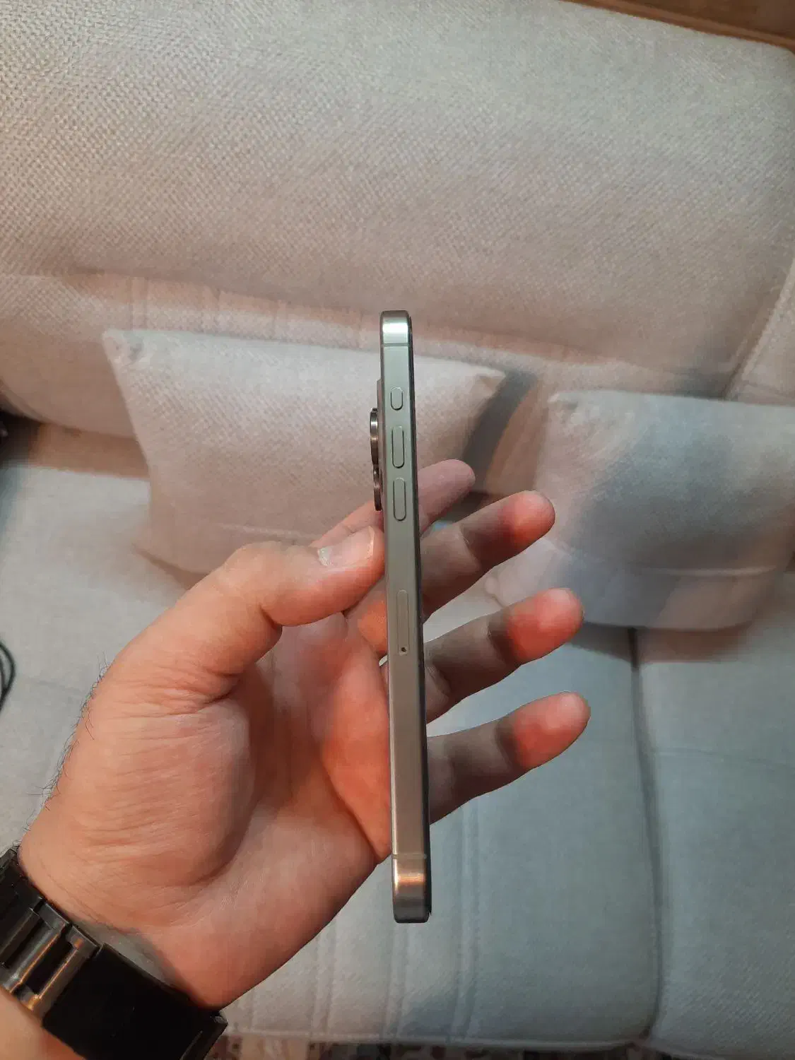 آیفون 15 پرومکس معاوضه با s24 یا s25 الترا|موبایل|مشهد, جانباز|دیوار