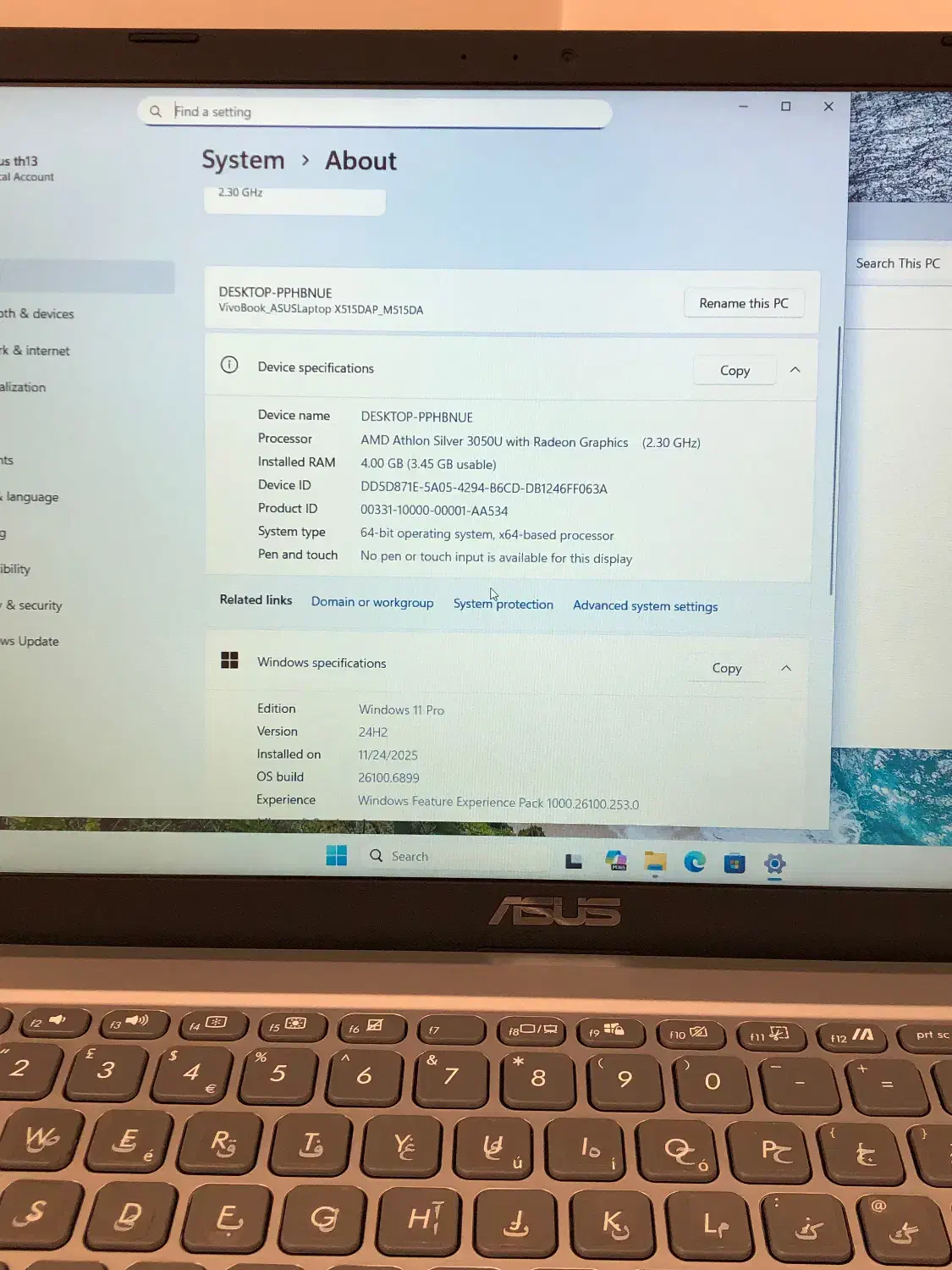 ASUS M515D نسل 12 رم۴ گرافیک مجزا ۲گیگ|رایانه همراه|مشهد, راه آهن|دیوار