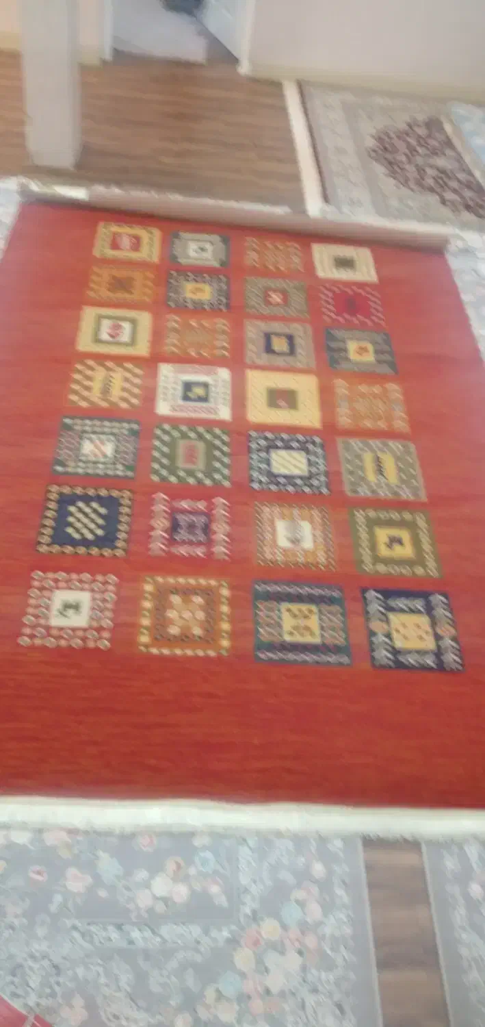 فرش گبه|گلیم، جاجیم، گبه|مسجد سلیمان, |دیوار