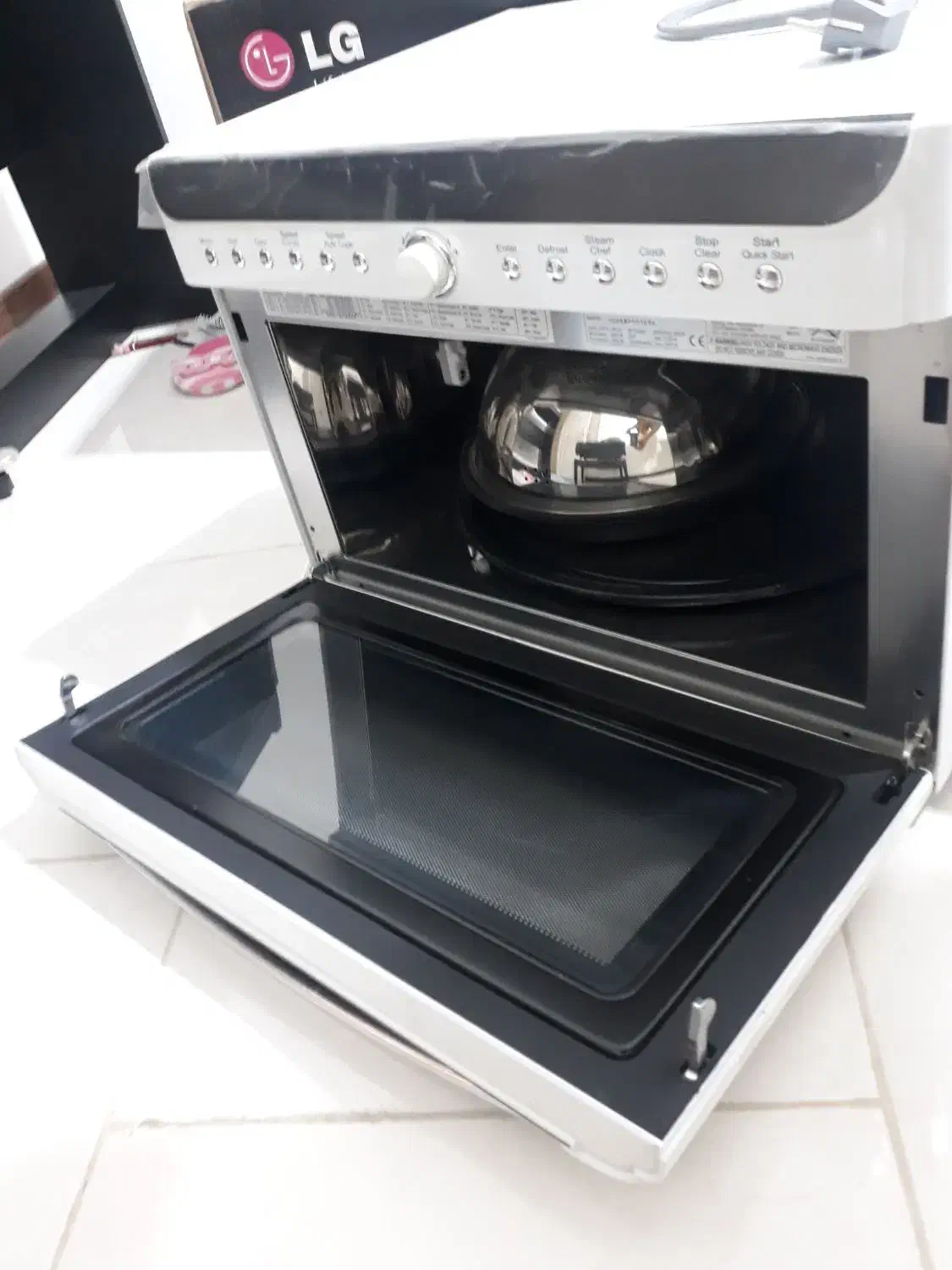 مایکرویو و ماکروفر سولاردم ال جی اصل کره|اجاق گاز و لوازم برقی پخت‌وپز|کرج, فاز ۳ گوهردشت|دیوار