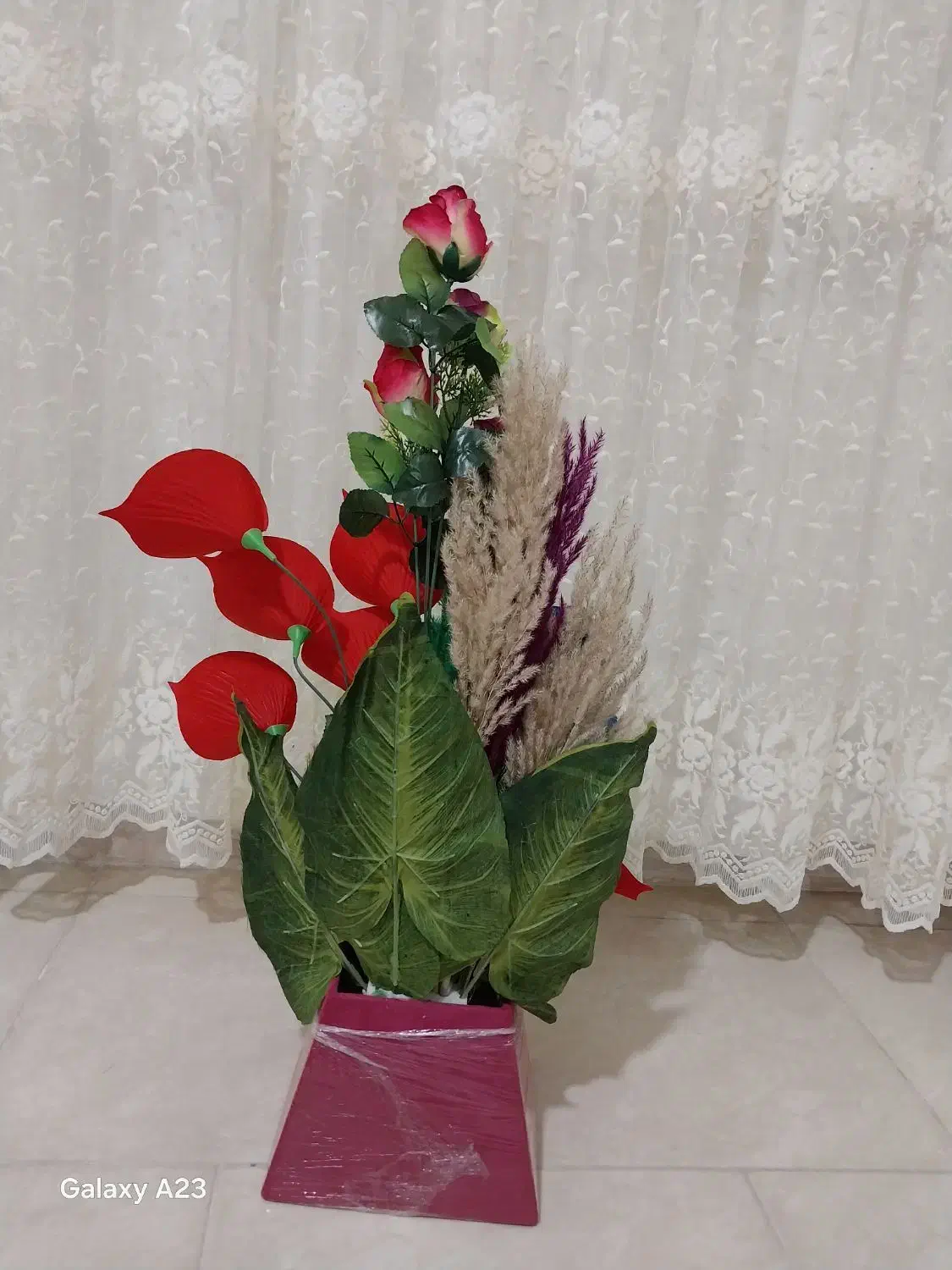 باکس گل بزرگ نو نو|گل مصنوعی|اردبیل, |دیوار