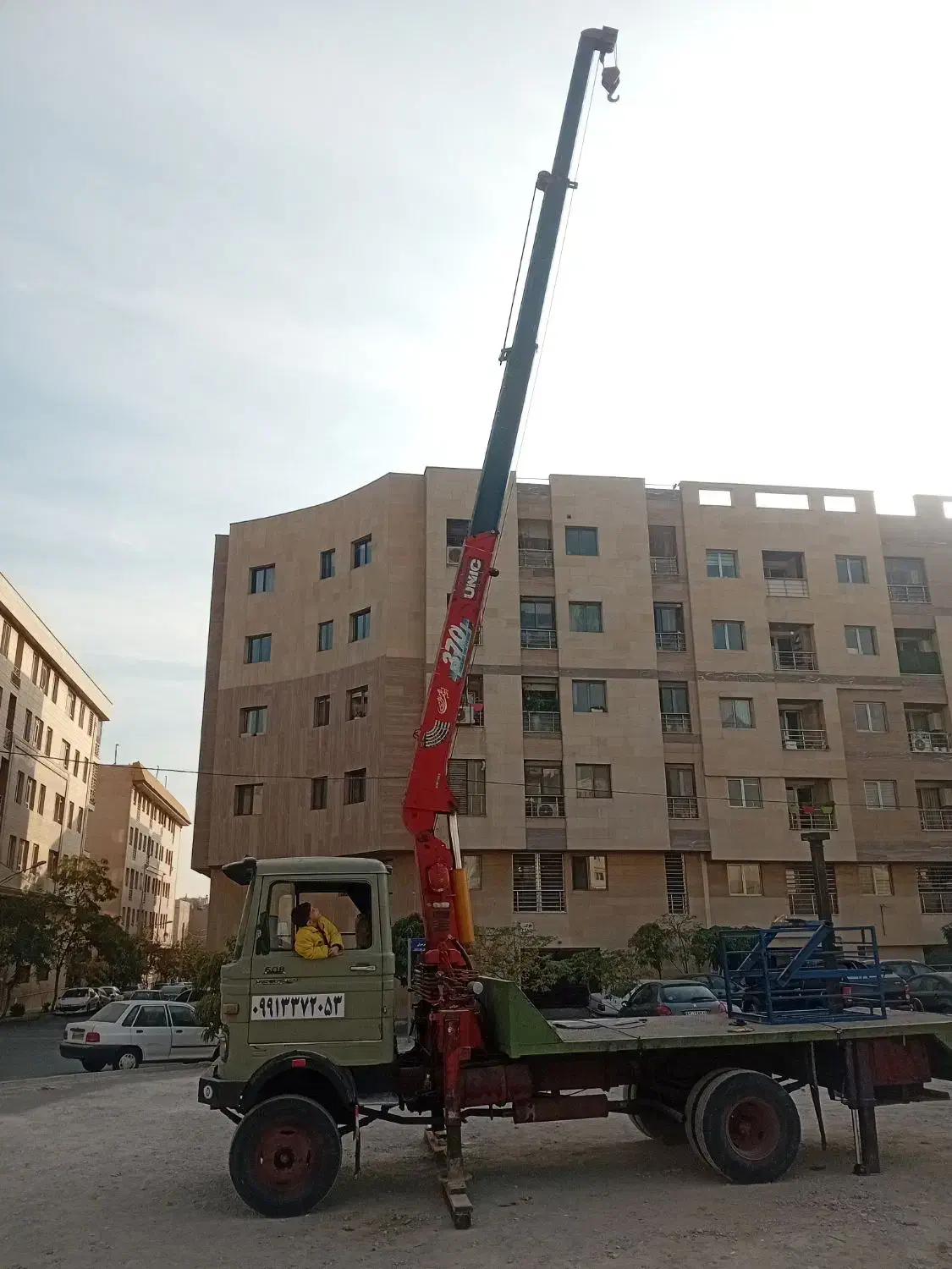 جرثقیل رایان غرب تهران کل تهران همراه(سبدبالابر)|خدمات حمل و نقل|تهران, سازمان برنامه شمالی|دیوار