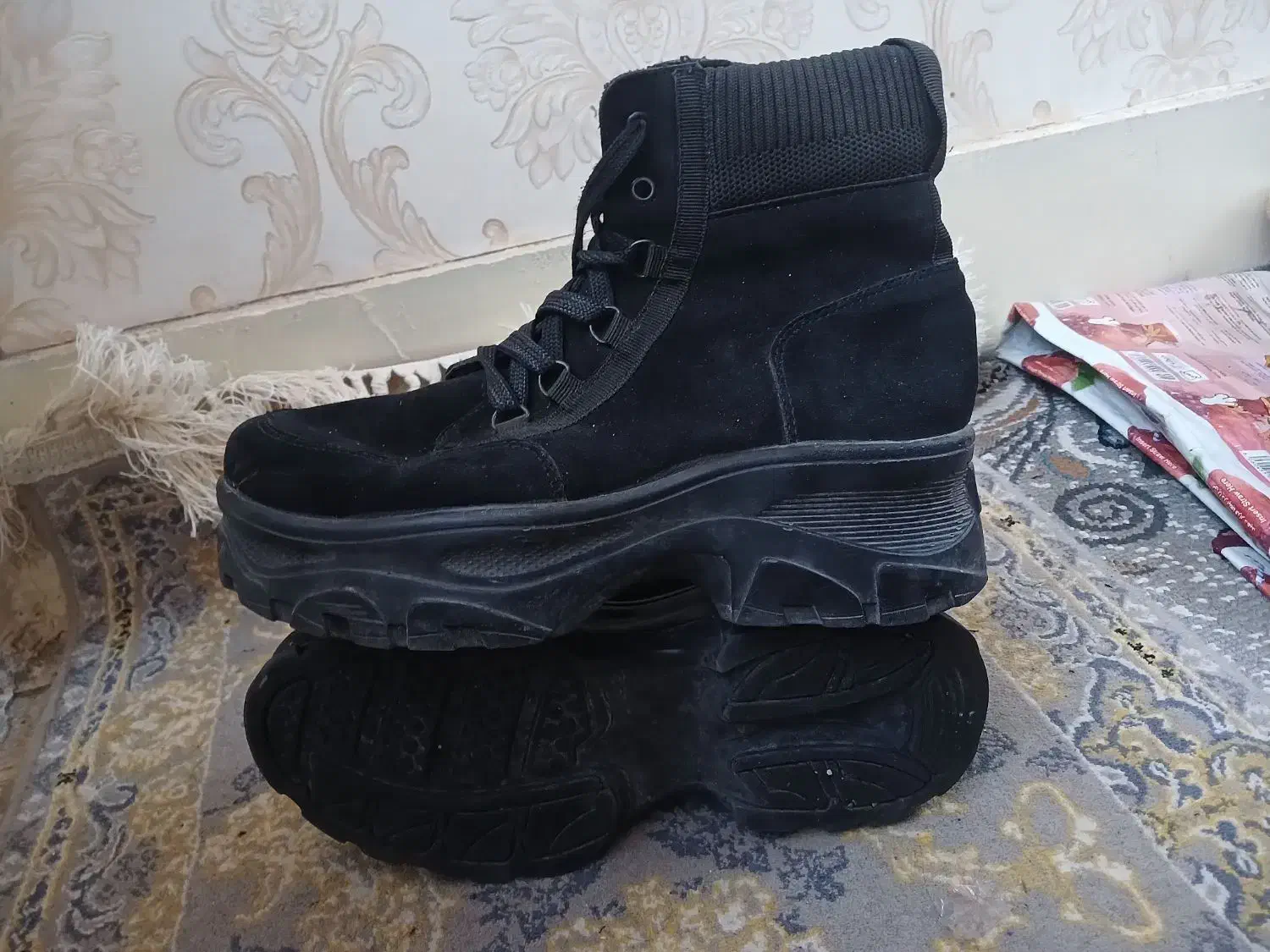 پوتین سایز ۳۸|کیف، کفش، کمربند|خرم‌آباد, |دیوار