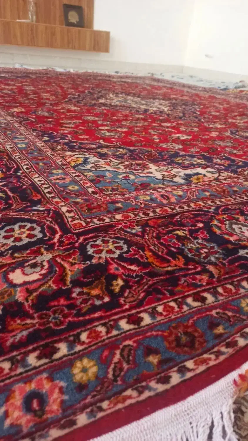فرش دستباف ۱۲ متری کاشان|فرش|قم, در بهشت|دیوار