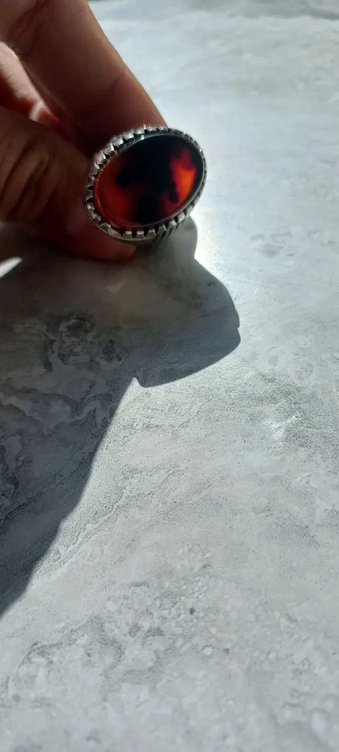 نقره انگشتر شجر|جواهرات|سنندج, |دیوار