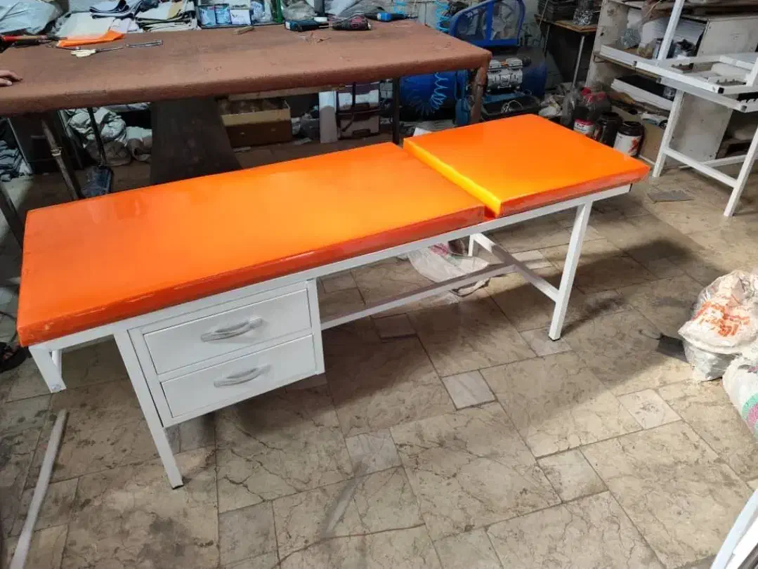 تخت معاینه اپیلاسیون کمددار کشودار ترالی|آرایشی، بهداشتی، درمانی|کهریزک, |دیوار