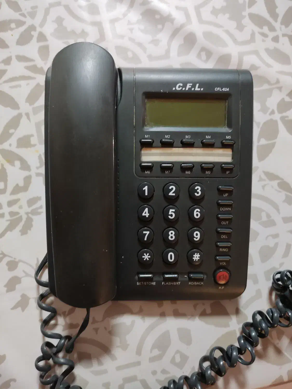 گوشی تلفن ثابت CFL|تلفن رومیزی|بروجن, |دیوار
