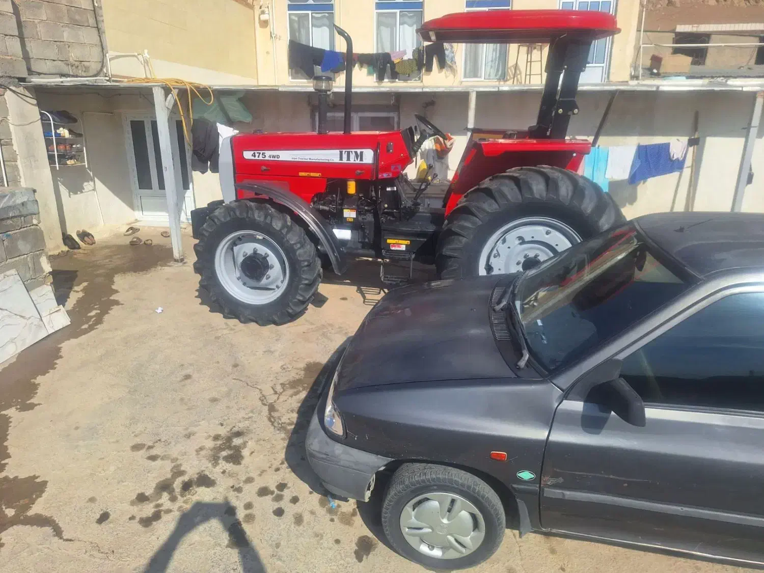 تراکتور 475 جفت|خودرو سنگین|صحنه, |دیوار