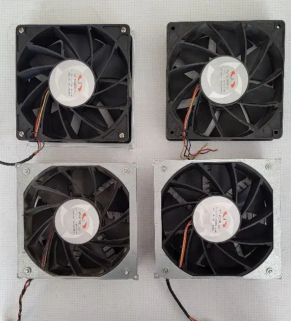 ۴ عدد فن خنک کننده ماینر|قطعات و لوازم جانبی رایانه|ارومیه, |دیوار