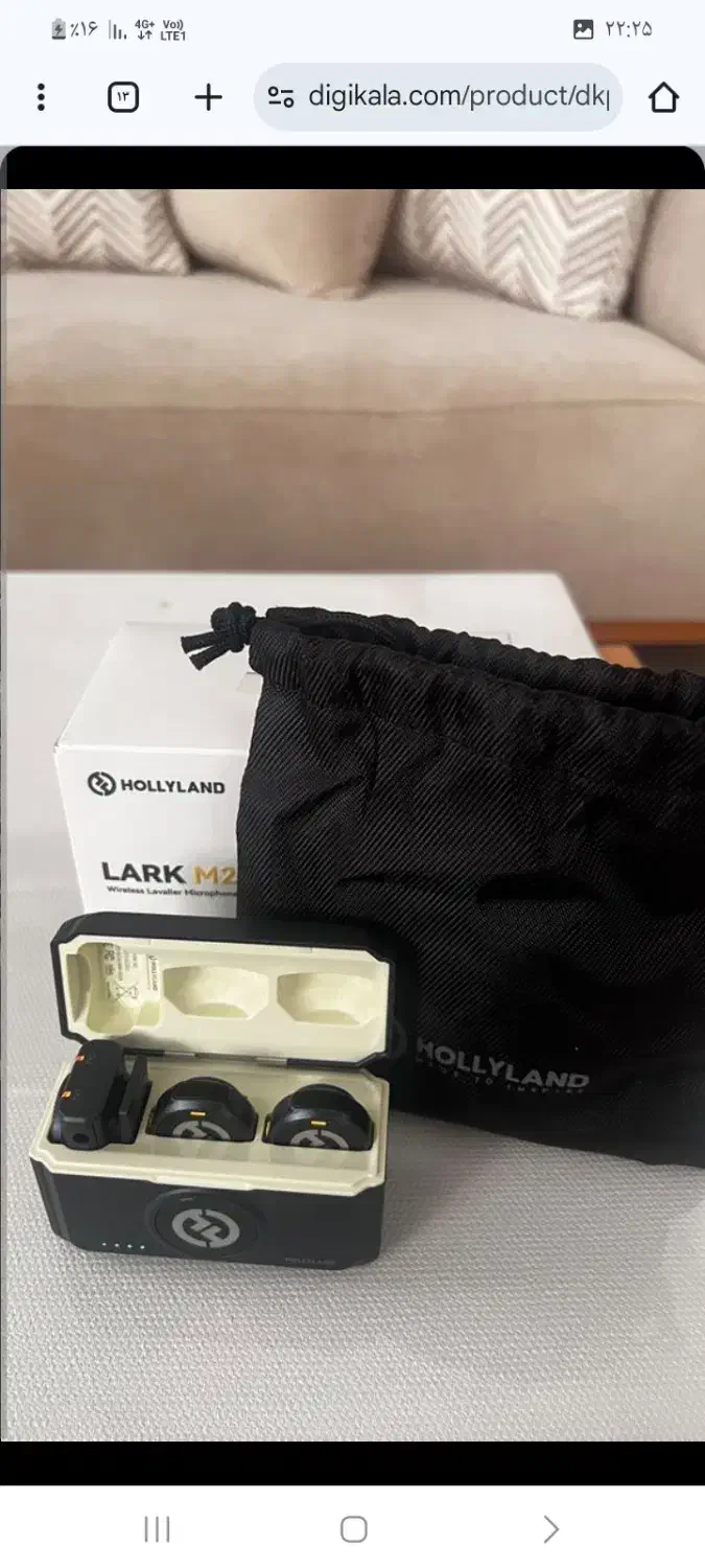 میکروفون lark m2 اصلی|صوتی و تصویری|فردیس, منظریه|دیوار