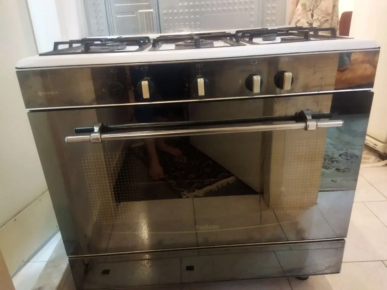 گاز طرح فر پادیسان تمیز در حد نو|اجاق گاز و لوازم برقی پختوپز|کرج, شهرک فهمیده|دیوار