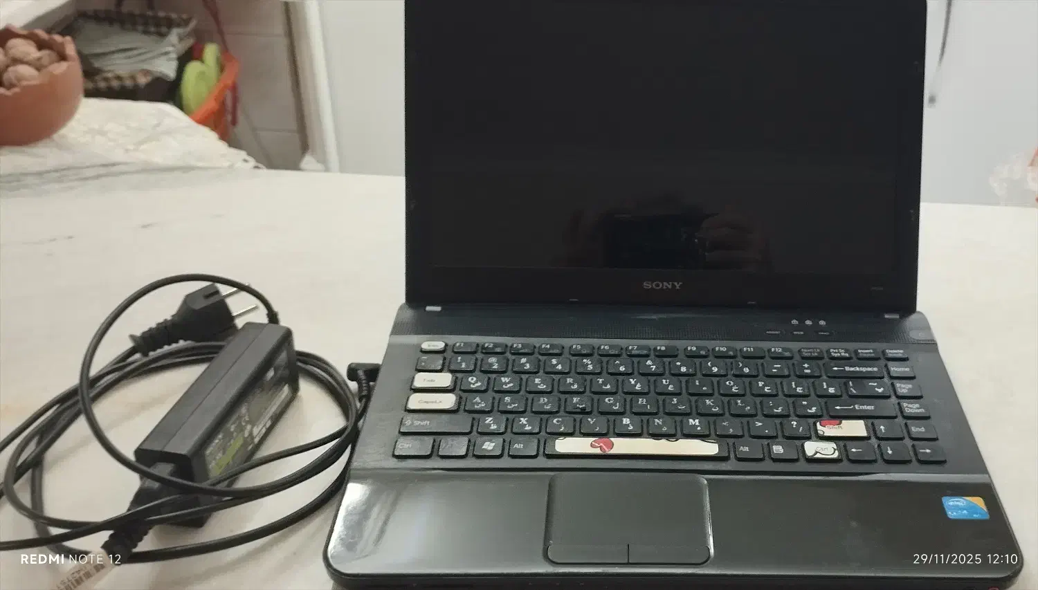 فروش لپ تاپ sony vaio بدون باطری|رایانه همراه|کرج, حصارک بالا|دیوار