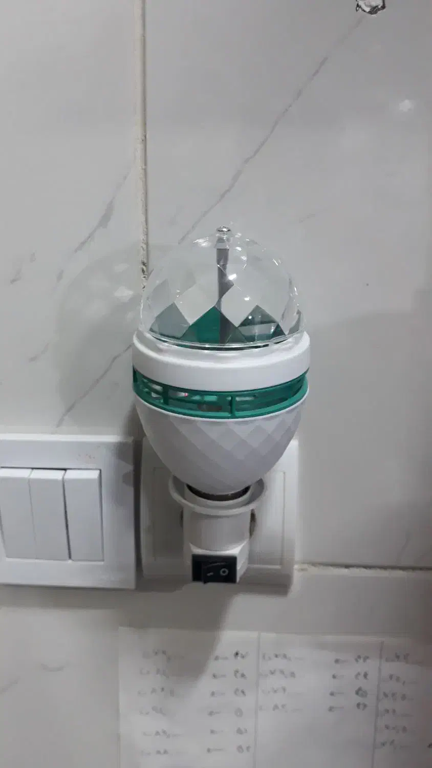 لامپ رقص نور|لامپ و چراغ|فردوس (خراسان), |دیوار