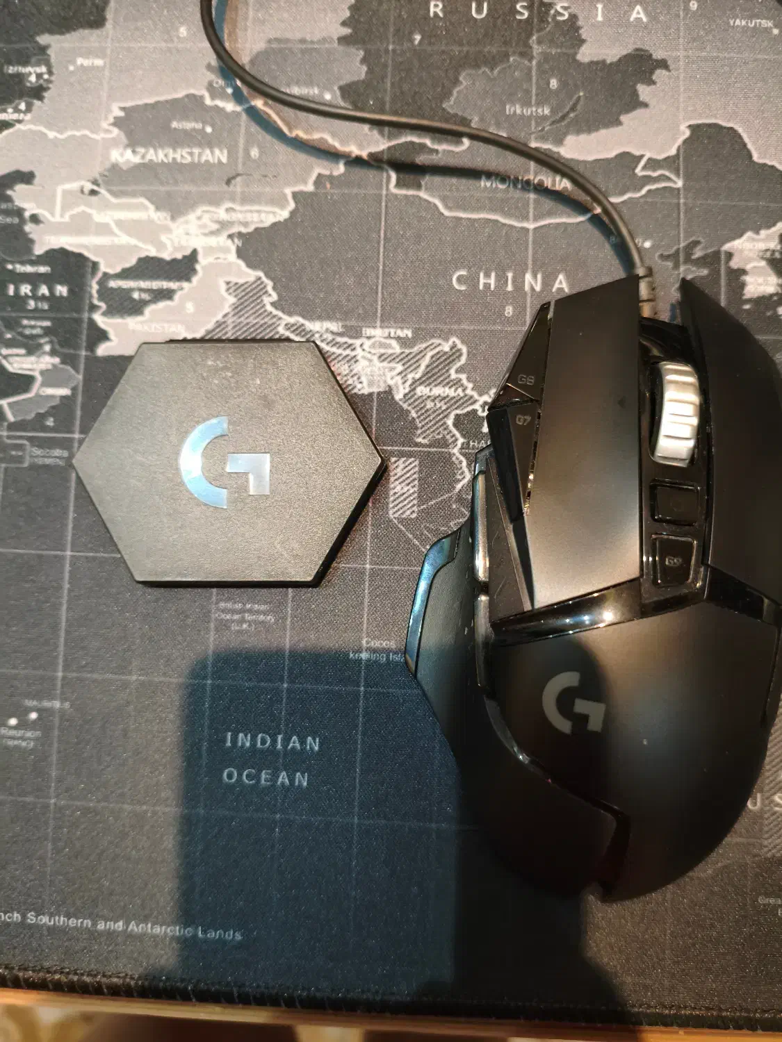 موس گیمینگ لاجیتکت جی ۵۰۲ هیرو|قطعات و لوازم جانبی رایانه|اصفهان, باغ نگاره|دیوار