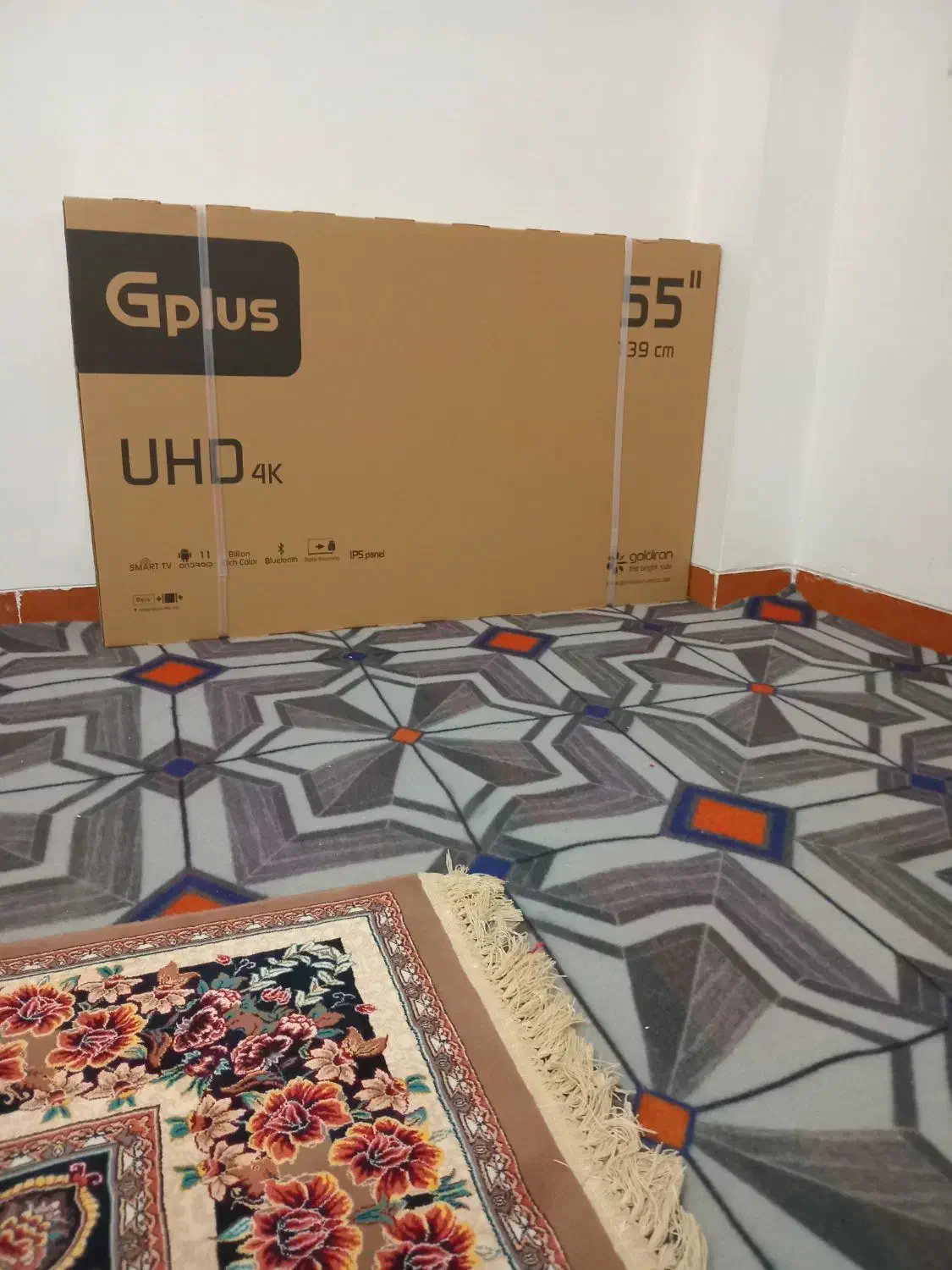 تلویزیون ۵۵اینچ|تلویزیون و پروژکتور|بوشهر, |دیوار