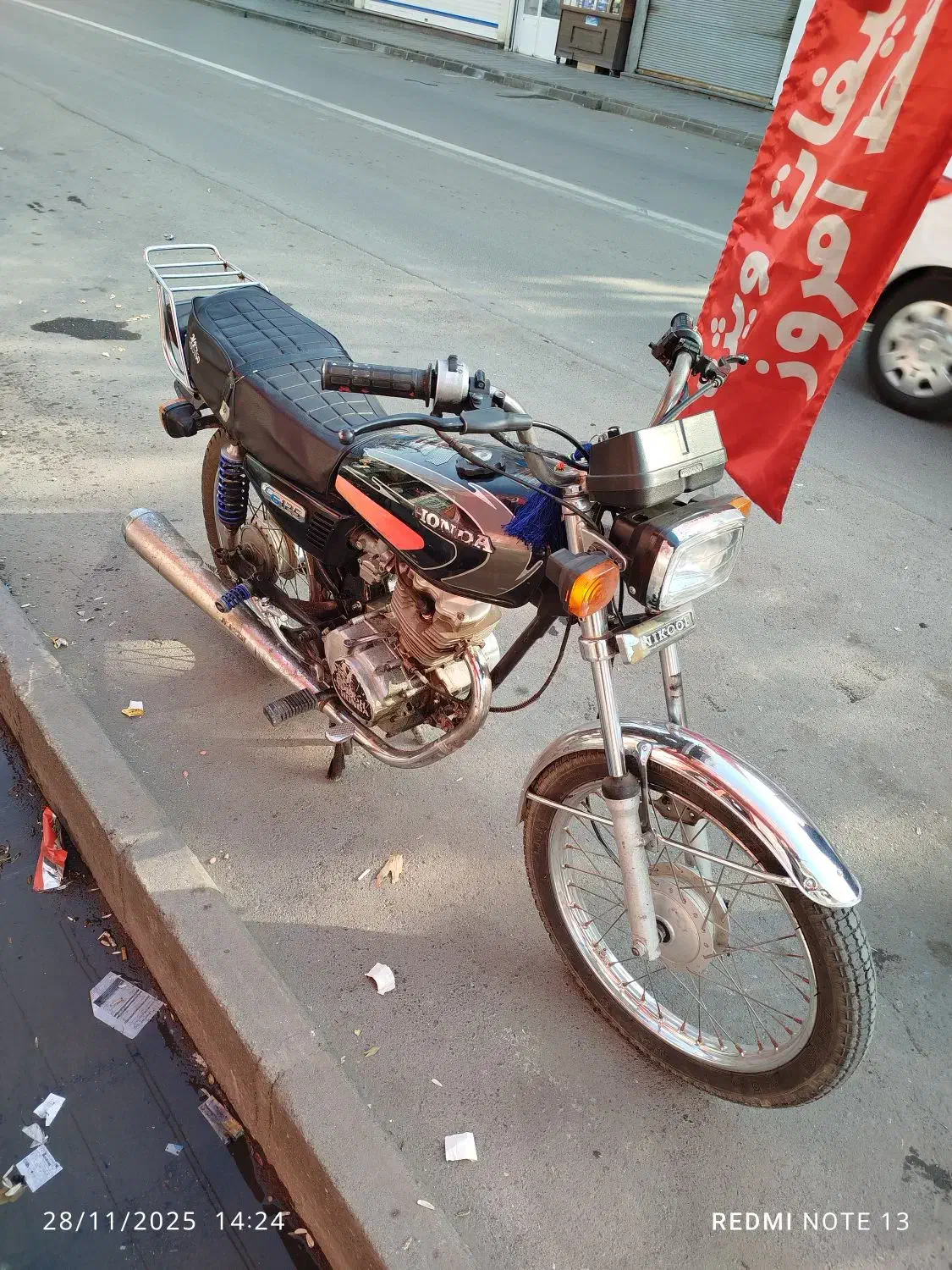 موتور 125|موتورسیکلت|نقده, |دیوار