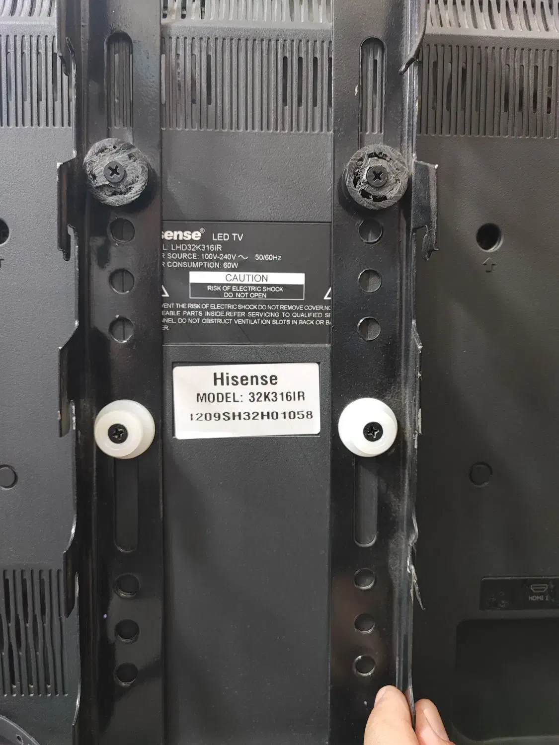 ال ای دی 32اینچ هایسنس|تلویزیون و پروژکتور|دزفول, |دیوار