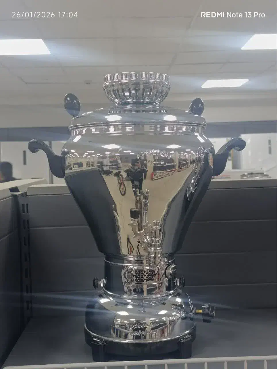 سماور 10لیتر پلمپ|سماور، چای‌ساز، قهوه‌ساز|خرم‌آباد, |دیوار