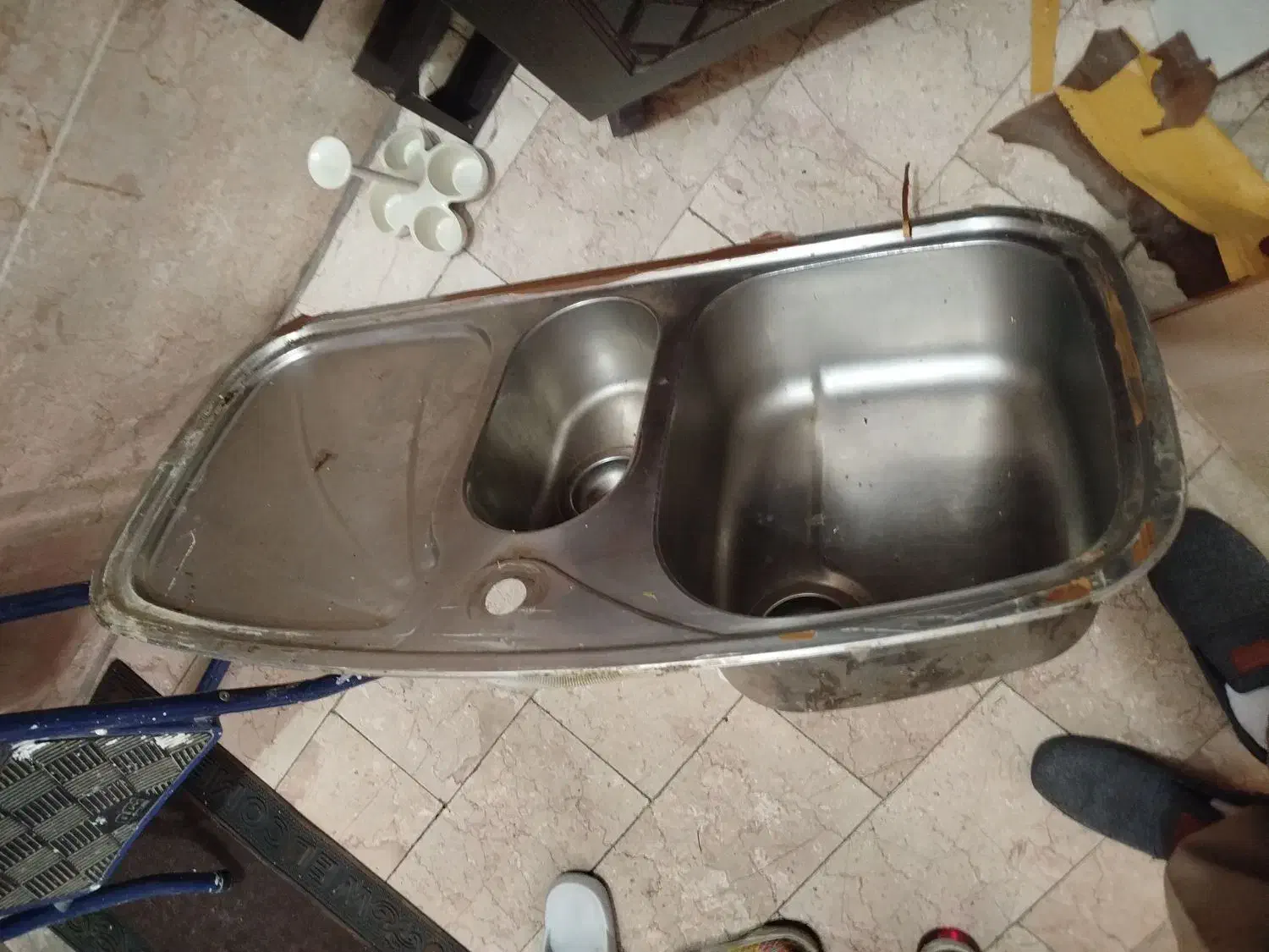 سینک دستشویی|آب‌چکان و نظم‌دهنده ظروف|تهران, دژکام|دیوار