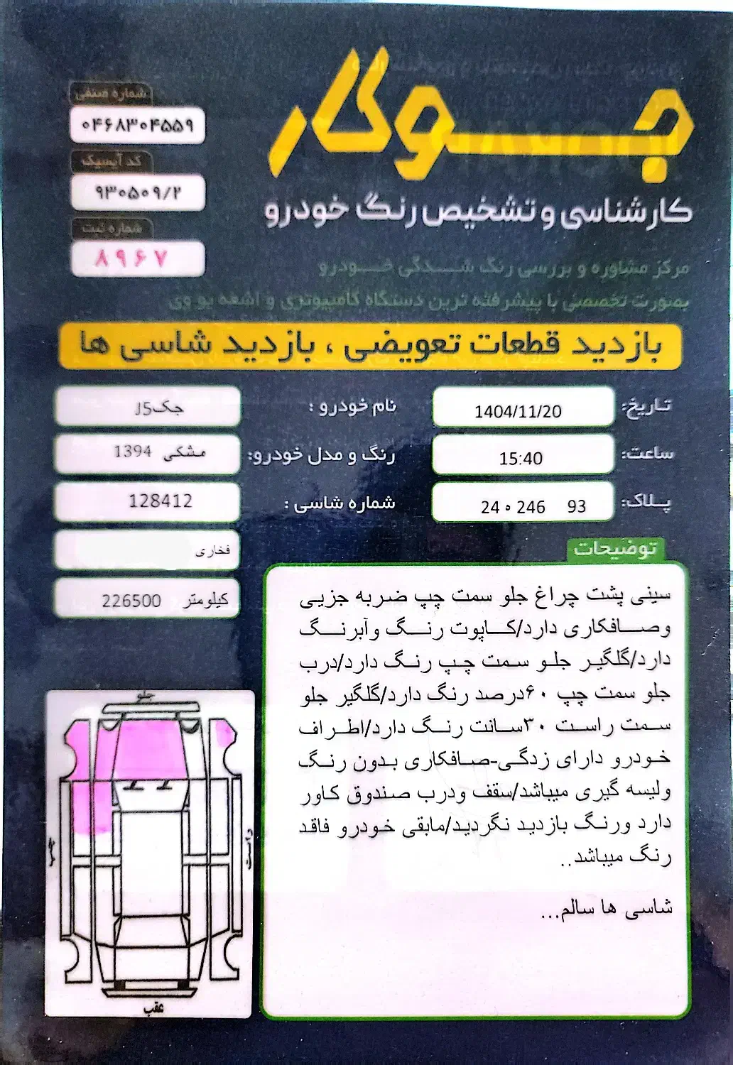 جک J5 اتومات|خودرو سواری و وانت|صدرا-فارس, فاز ۱|دیوار