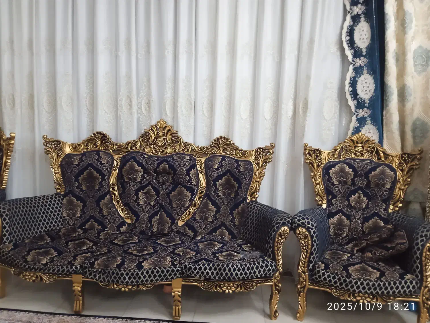 مبل سلطنتی|مبلمان خانگی و میز عسلی|قم, عمار یاسر|دیوار