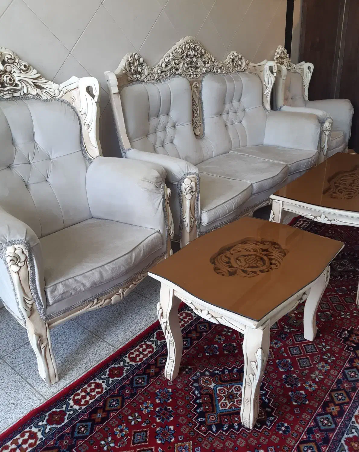 مبل سلطنتی درحدنو|مبلمان خانگی و میز عسلی|سنندج, |دیوار