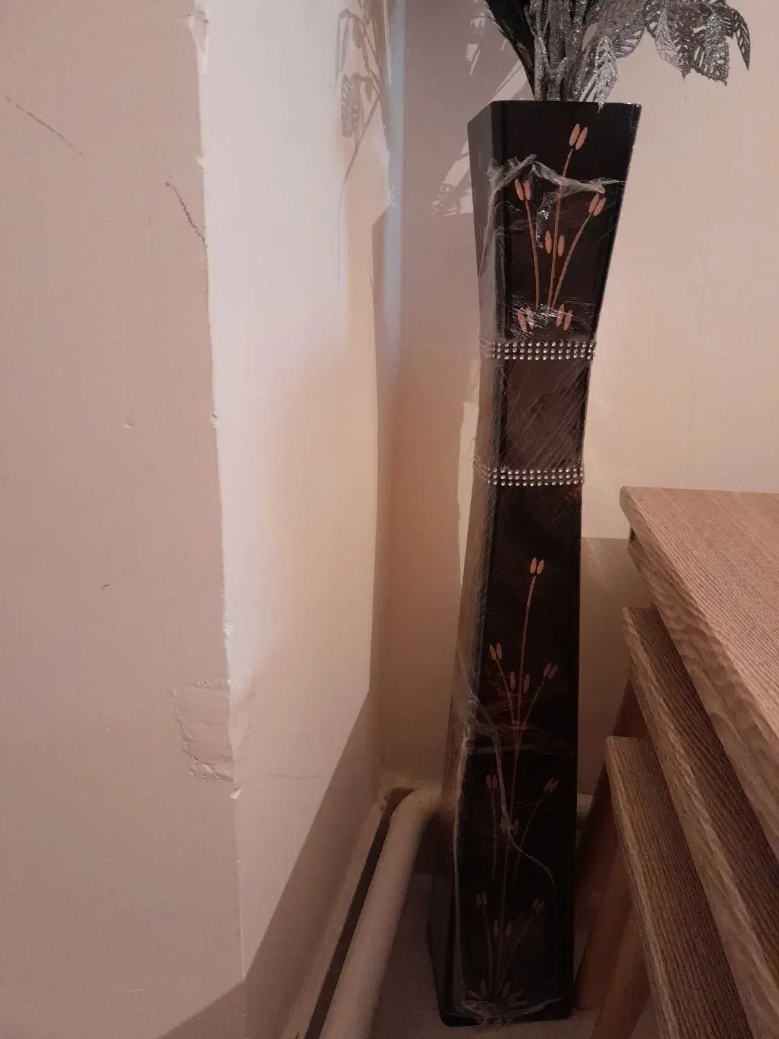 گلدان با گل|گل مصنوعی|مراغه, |دیوار