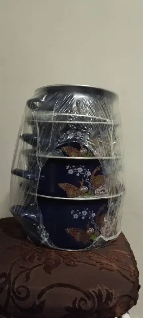 سرویس 8 تکه قابلمه لعابی|ظروف پخت‌وپز|تهران, جنت‌آباد جنوبی|دیوار