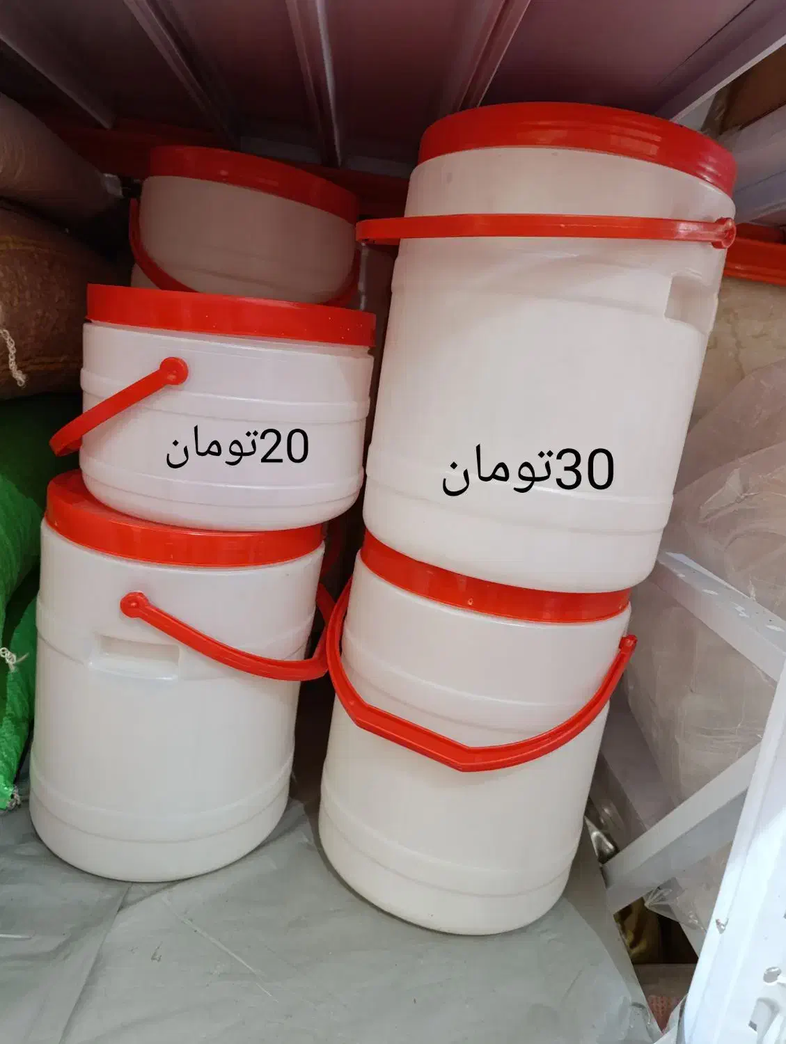 دبه|ظروف نگهدارنده، پلاستیکی، یک‌بارمصرف|تهران, حکیمیه|دیوار