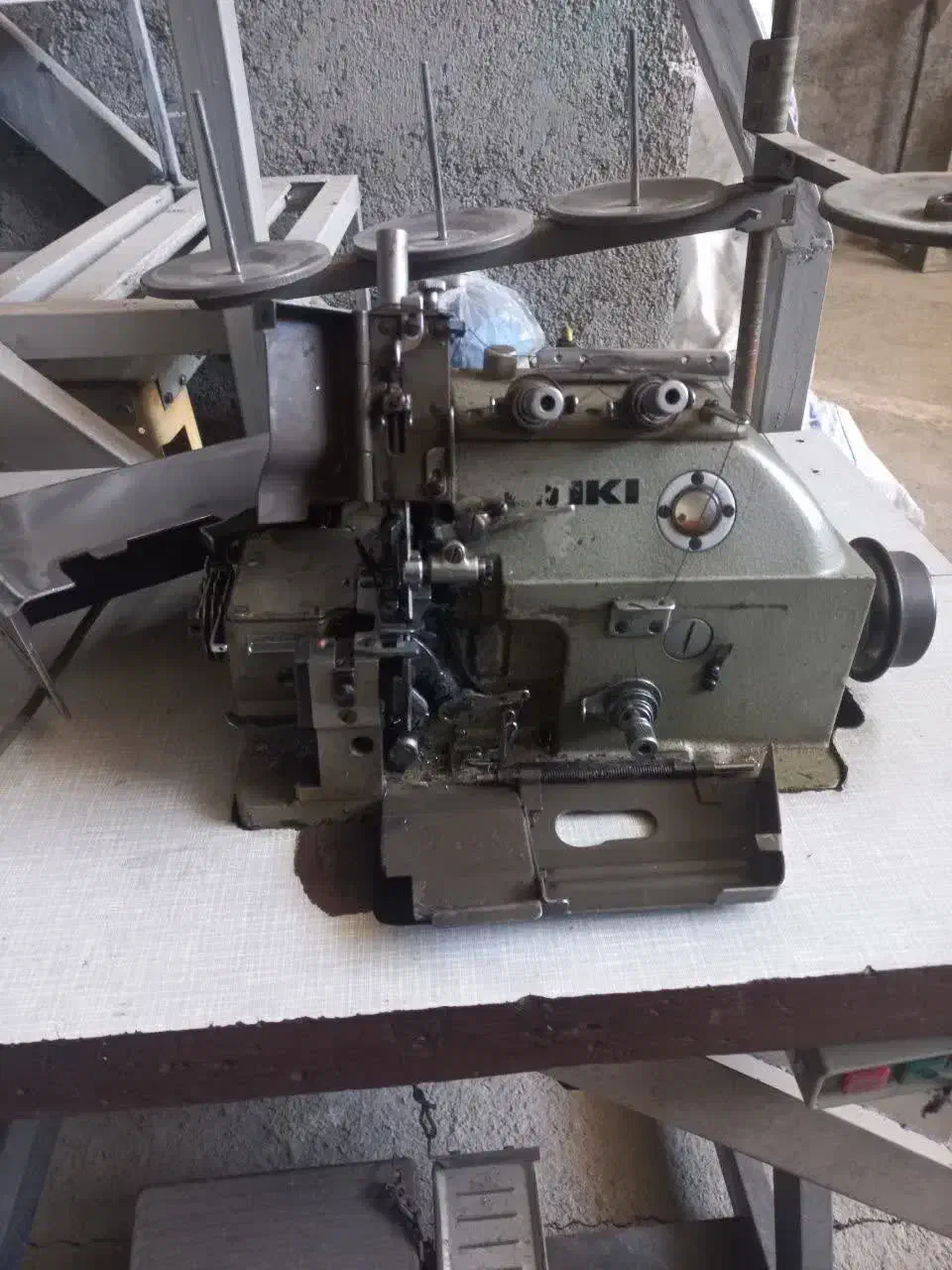 زیگزال ژوکی پنج نخ|چرخ خیاطی و ریسندگی|تهران, شهرک ولیعصر جنوبی|دیوار