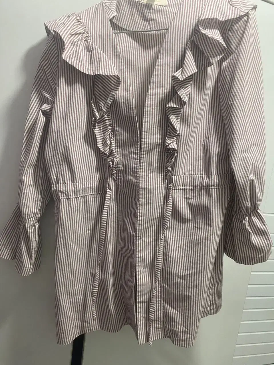 مانتو عروسکی راه راه|لباس|قزوین, |دیوار